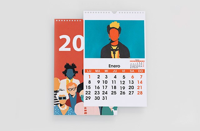 Impresión de Calendarios con Imán para Neveras 2024 - AreaGraficaDigital